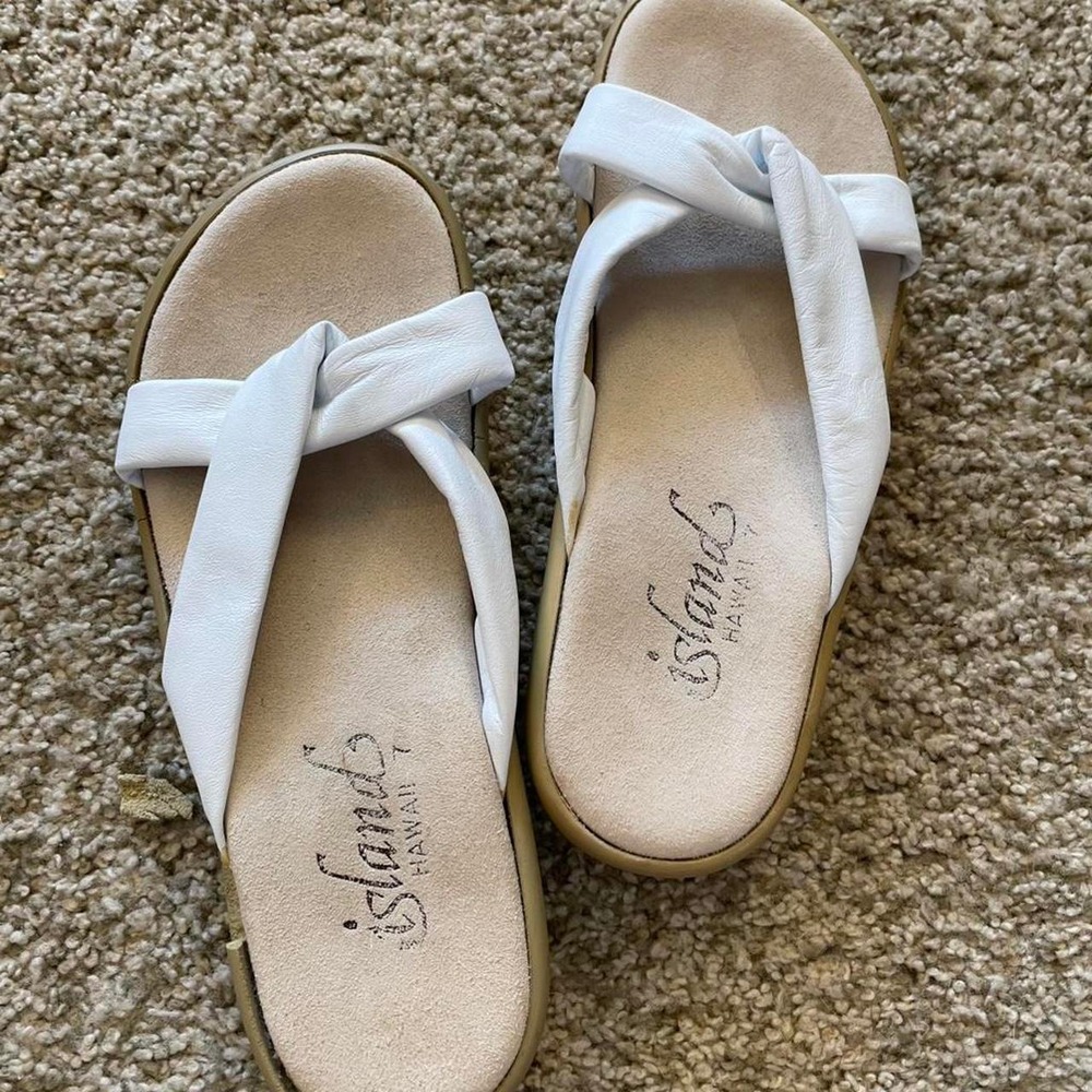 Island Slippers white ladies 7
